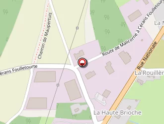 Carte de Doyen à Cérans-foulletourte