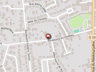 Carte de Freulon - Quargnul Combustibles à Chateau gontier bazouges