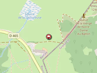 Carte de Acropark à Sewen