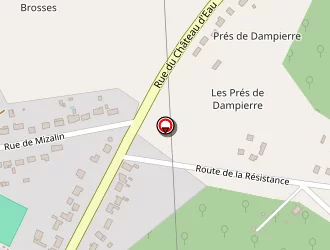 Carte de Stade à Bordes (les)