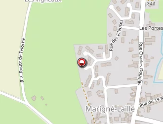 Carte de Berroir Patrick à Marigné-laillé