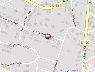 Carte de Daniel Jean à Plobannalec-lesconil