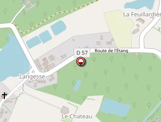 Carte de Mairie De Langesse à Langesse