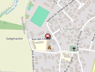 Carte de Plateau Sportif à Chalampé