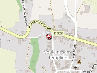 Carte de La Poste à Voulaines-les-templiers