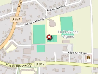 Carte de Salle Polyvalente à Oucques