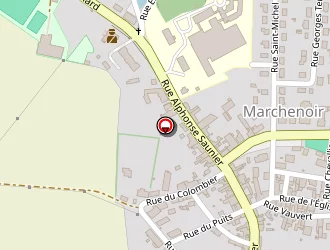 Carte de Hubleur Michel à Marchenoir