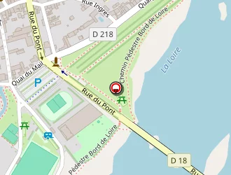 Carte de Le Mail à Meung-sur-loire