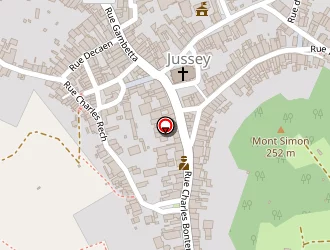 Carte de Auto Ecole Trajectoire à Jussey