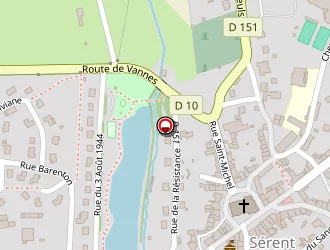 Carte de Serent Optic à Sérent