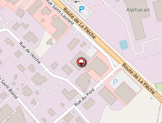 Carte de Atsm à Sablé-sur-sarthe