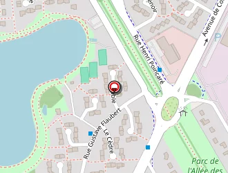 Carte de Orléans La Source Rugby à Orléans