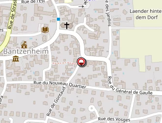 Carte de Bachert Martine à Bantzenheim