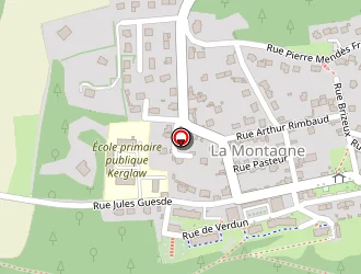 Carte de Desdouets André à Inzinzac-lochrist