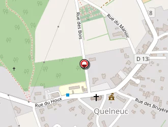 Carte de Le Kelen à Quelneuc