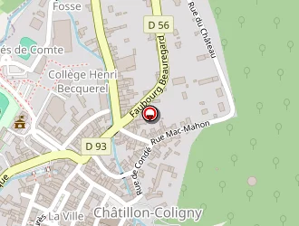 Carte de La Poste à Châtillon-coligny