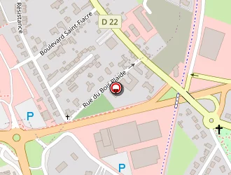 Carte de Résidence La Mazure (adapei 53) à Chateau gontier bazouges