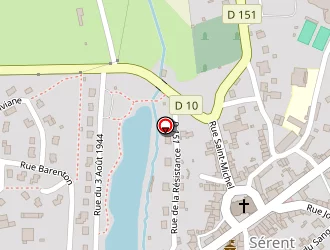 Carte de Wolf Eric à Sérent