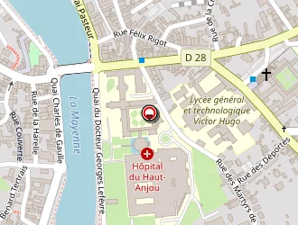 Carte de Carrefour Market à Chateau gontier bazouges