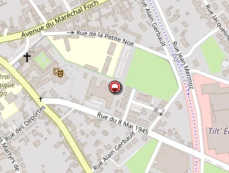 Carte de Allo Diagnostic à Chateau gontier bazouges