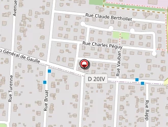 Carte de Colak Adrienne à Wittenheim