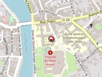 Carte de S.a.e.m Du Parc St Fiacre à Chateau gontier bazouges