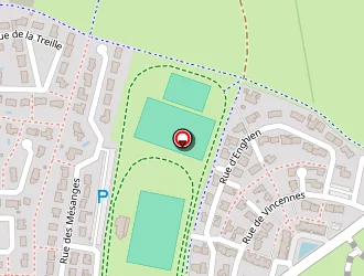 Carte de Stade De La Mitraie à Azé