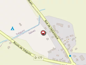 Carte de Gaonach à Névez