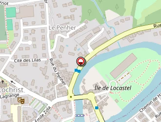 Carte de La Poste à Inzinzac-lochrist