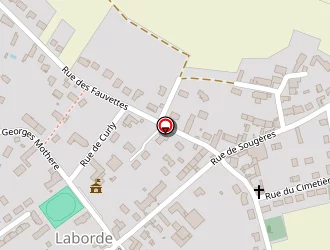 Carte de L'instant Coiffure à Auxerre