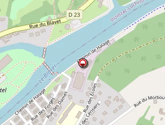 Carte de Pro Pharm à Hennebont