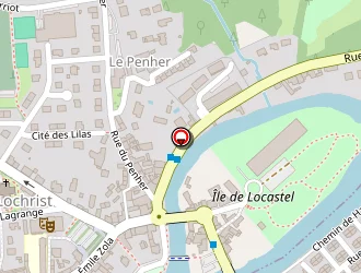 Carte de Sellor à Inzinzac-lochrist