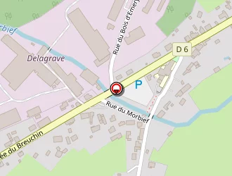 Carte de Delagrave à Froideconche