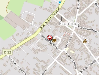 Carte de Auto Ecole Petit Patrick à Écommoy