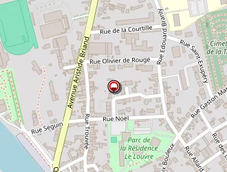 Carte de Lycée Victor Hugo à Chateau gontier bazouges