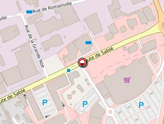 Carte de France-pare-brise à Azé