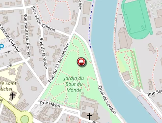 Carte de Centre Hospitalier Du Haut Anjou à Chateau gontier bazouges