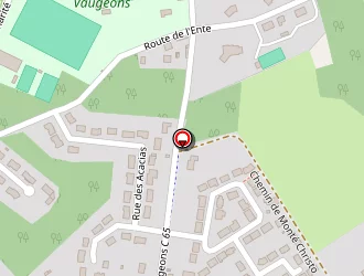 Carte de Camping Municipal à Écommoy