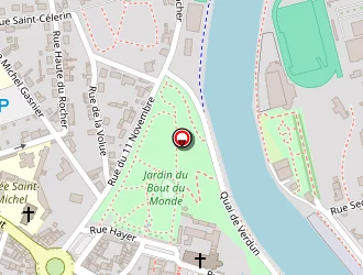 Carte de Paroisse Saint Jean-baptiste à Chateau gontier bazouges