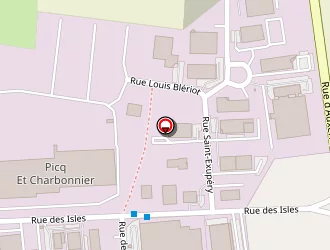 Carte de Genty à Monéteau