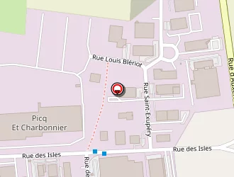 Carte de Thyssenkrupp Ascenseurs à Monéteau