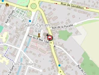 Carte de Orimini à Saint-cyr-en-val