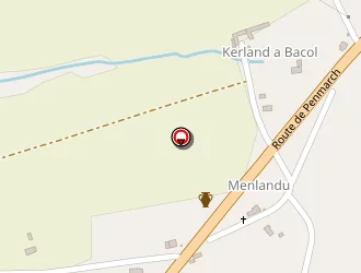 Carte de Men Lann Du à Plomeur