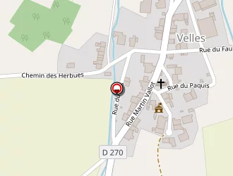 Carte de Lanore Alain à Velles