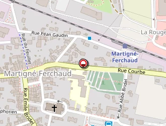 Carte de Espace Terrena à Martigné-ferchaud