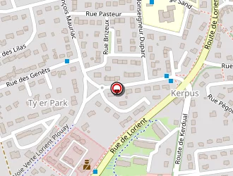 Carte de Kerzerho Geneviève à Pont-scorff