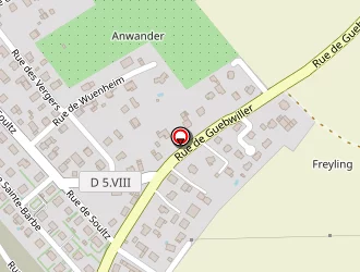 Carte de Simon Gérard à Wattwiller