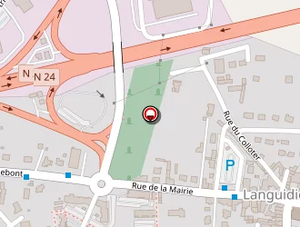 Carte de L'hermine à Languidic