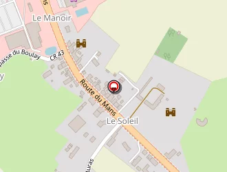 Carte de Alliance Taxis à Écommoy