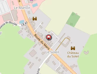 Carte de Alliance Ambulances à Écommoy